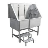 Dog Grooming Bath Steel Pet Wash Station 600mm