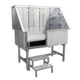 Dog Grooming Bath Steel Pet Wash Station 600mm