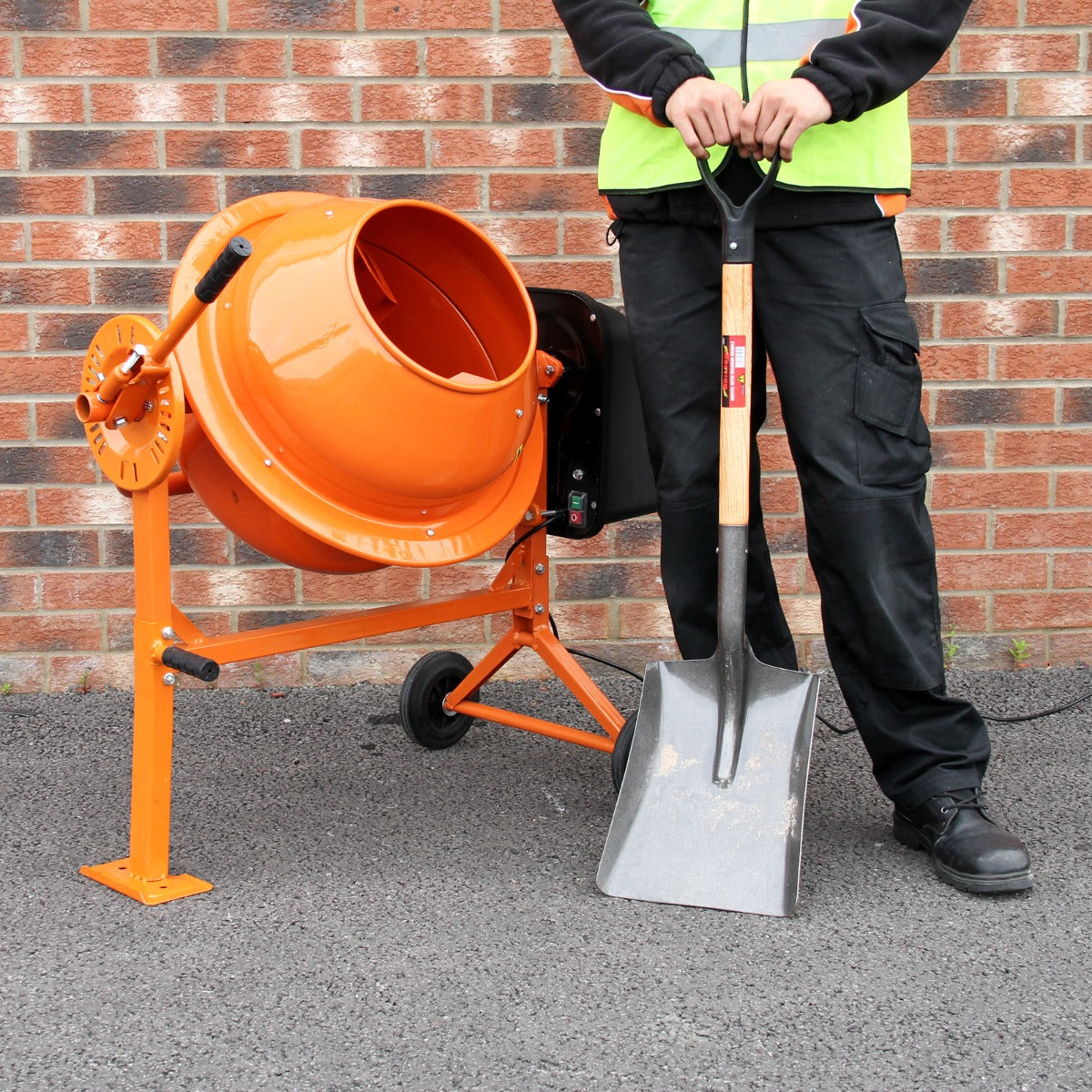 T-Mech Earth Auger, Cement Mixer and 4 Stroke Post Driver