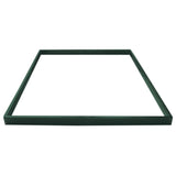 Greenhouse Polycarbonate 6ft x 4ft With Base (Green)
