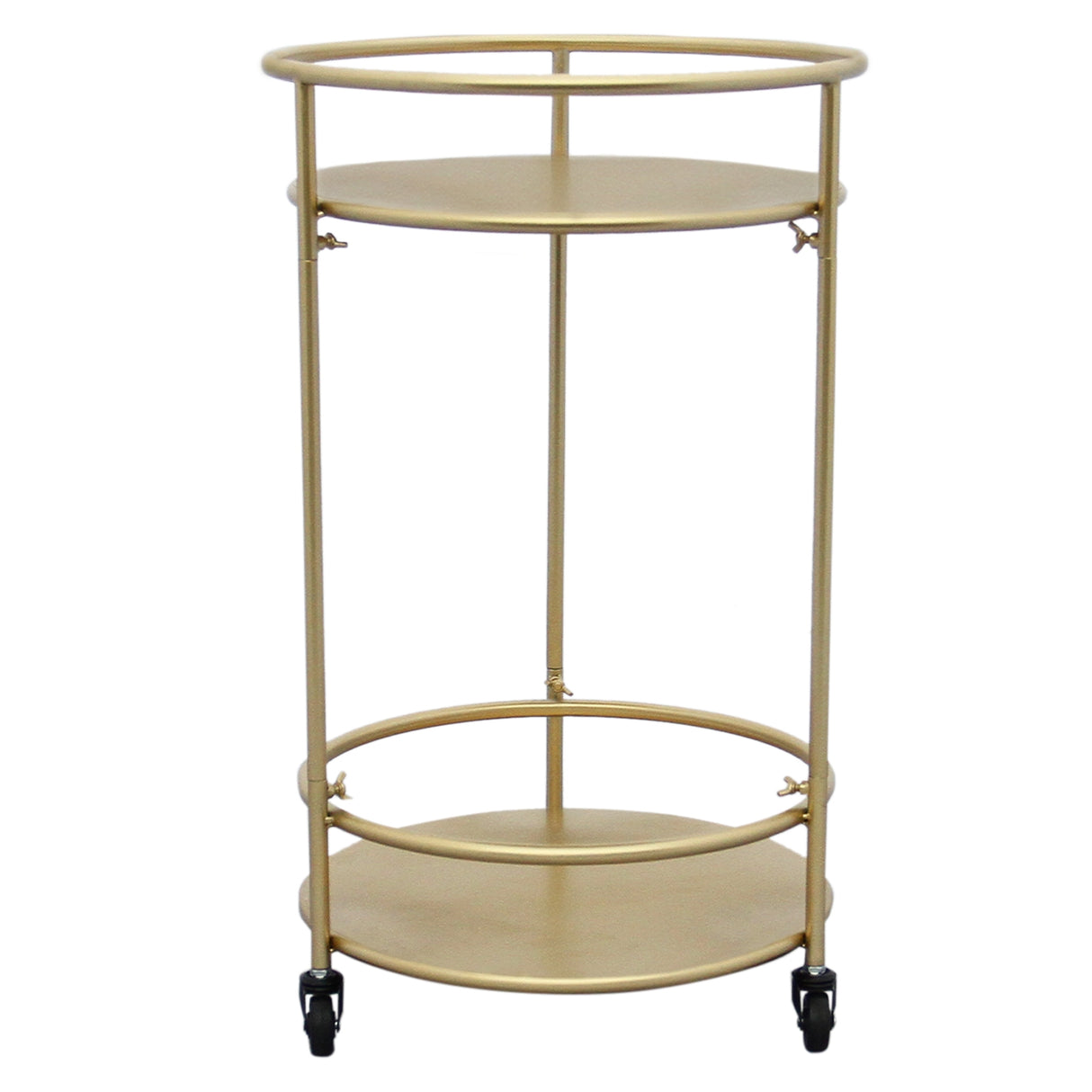 Gold Drinks Trolley Bar Cart - Small