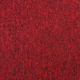 40 x Carpet Tiles 10m2 / Scarlet Red & Charcoal Black