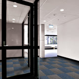 40 x Carpet Tiles 10m2 / Storm Blue & Anthracite