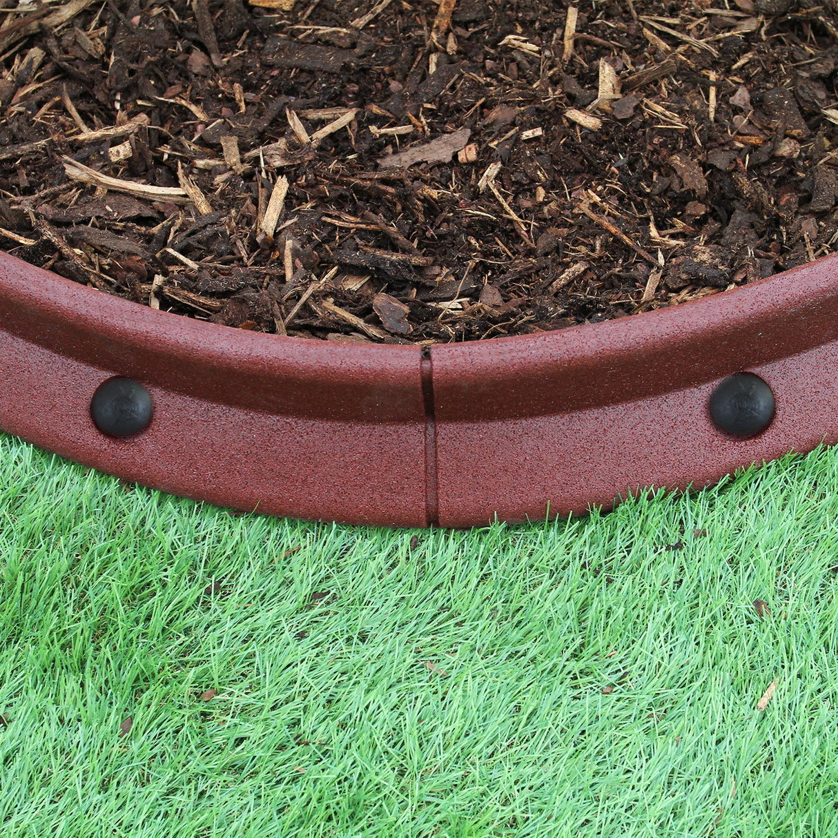 Flexible Lawn Edging Terracotta 1.2m x 40