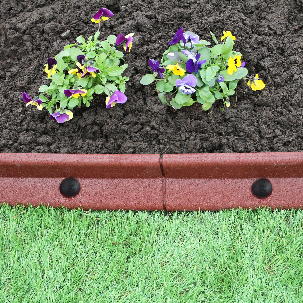 Flexible Lawn Edging Terracotta 1.2m x 18