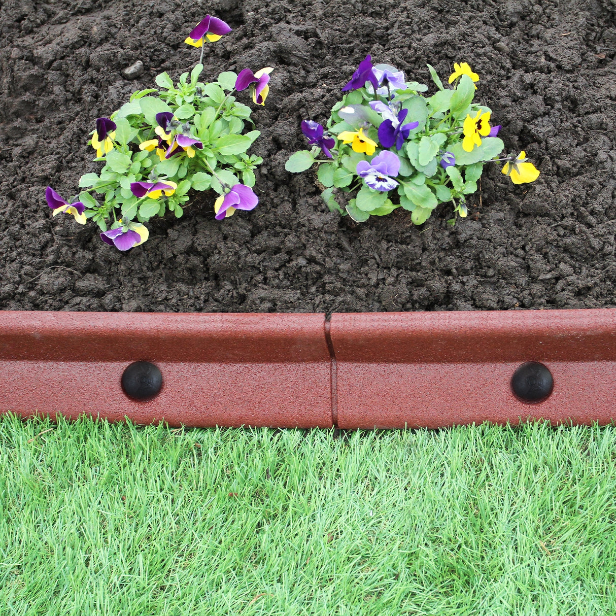 Flexible Lawn Edging Terracotta 1.2m x 40