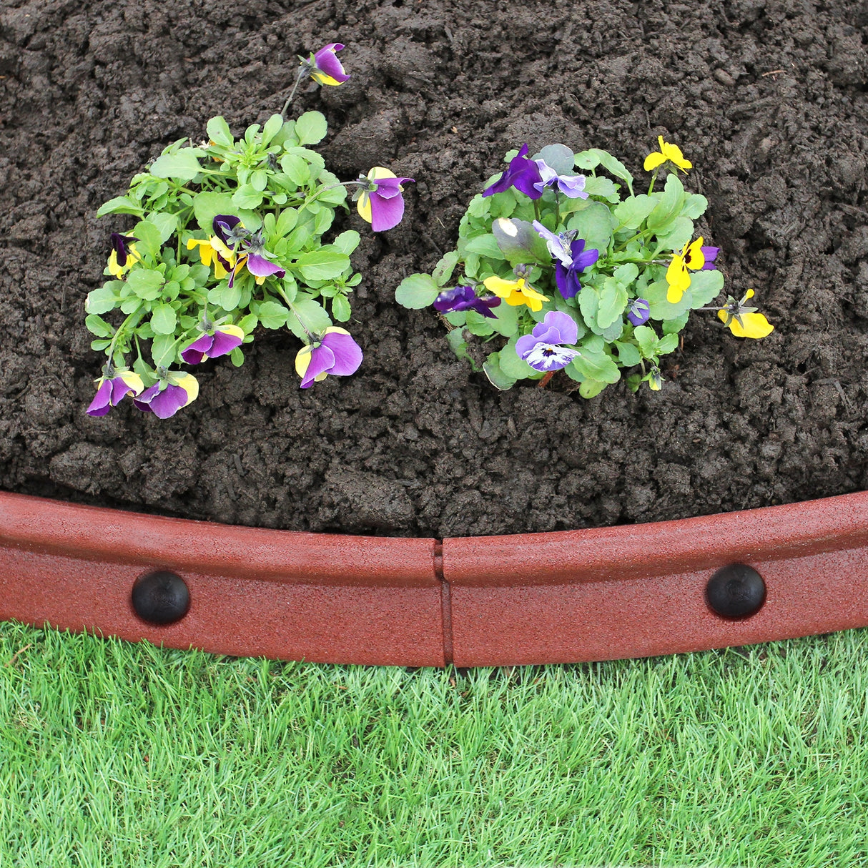 Flexible Lawn Edging Terracotta 1.2m x 50