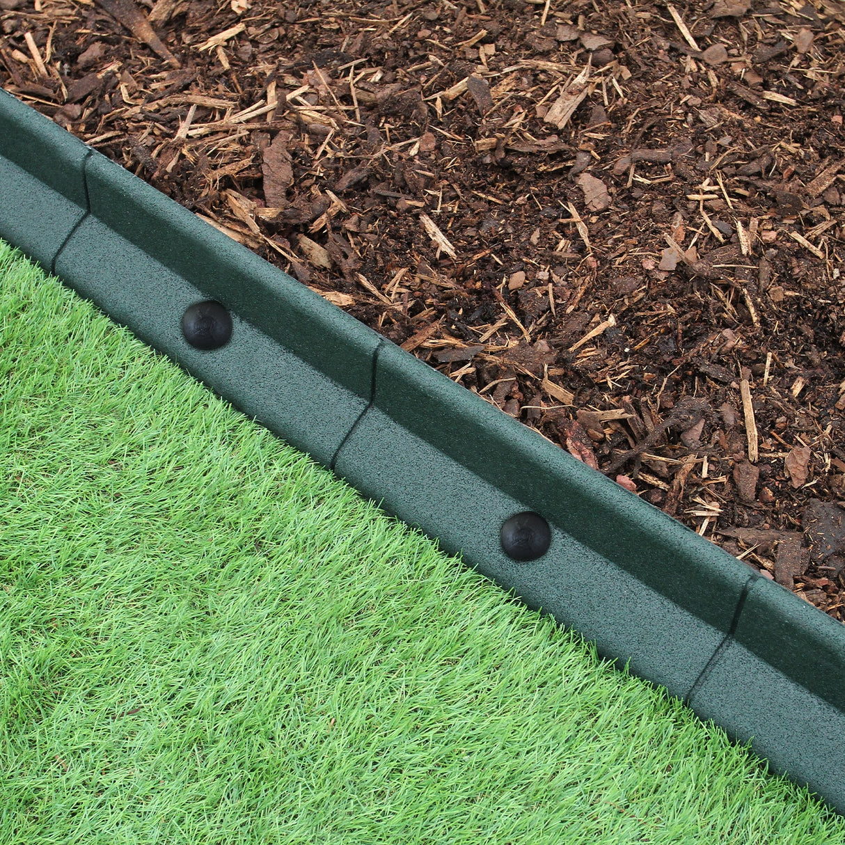 Flexible Lawn Edging Green 1.2m x 8