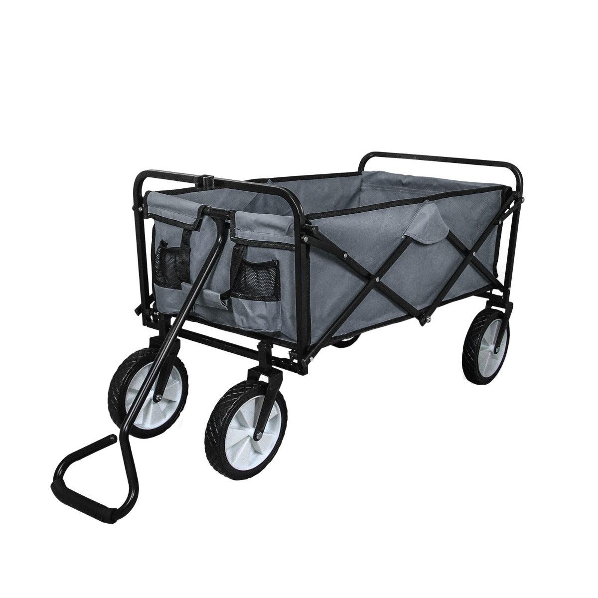 Foldable Garden Cart Grey