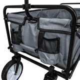 Foldable Garden Cart Grey