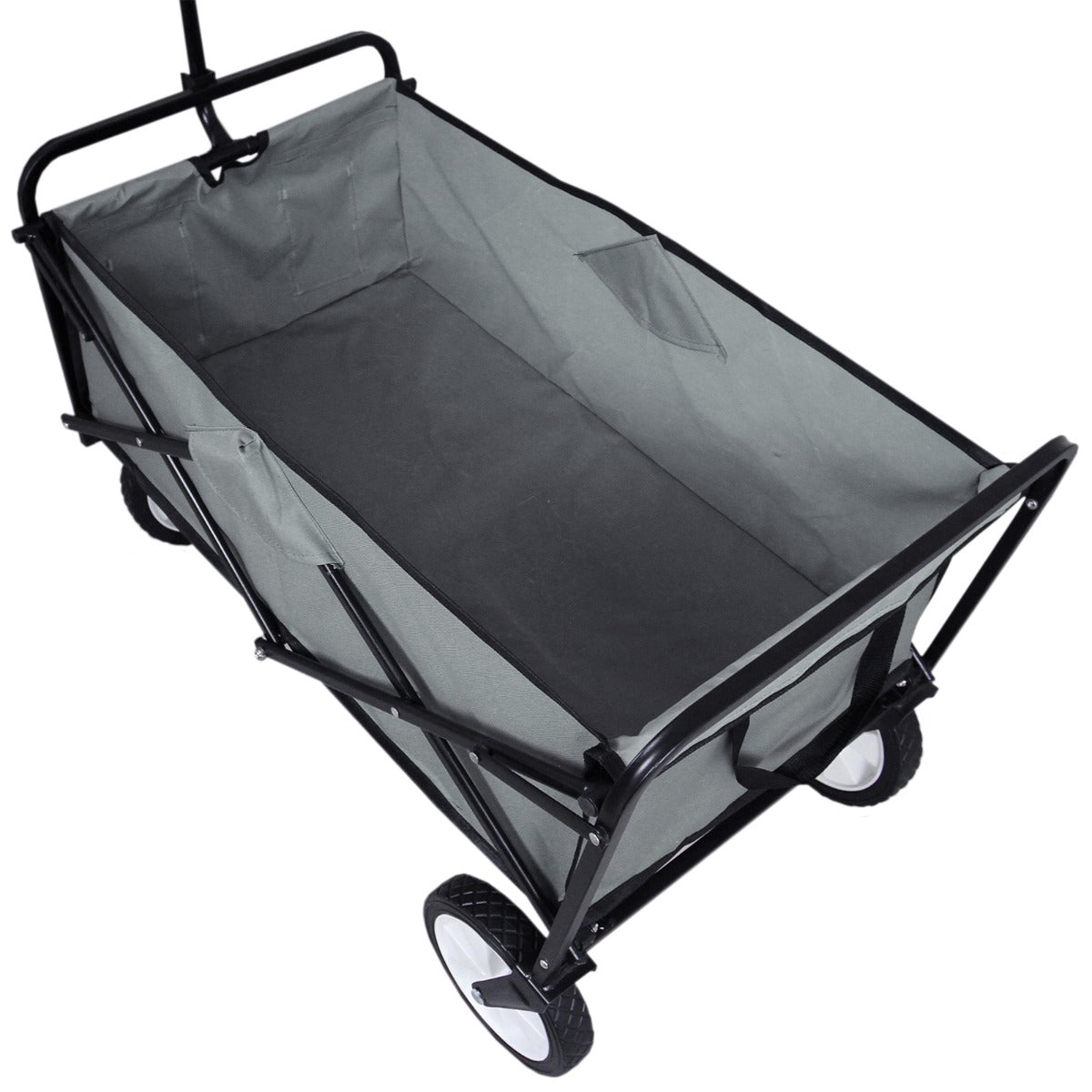 Foldable Garden Cart Grey