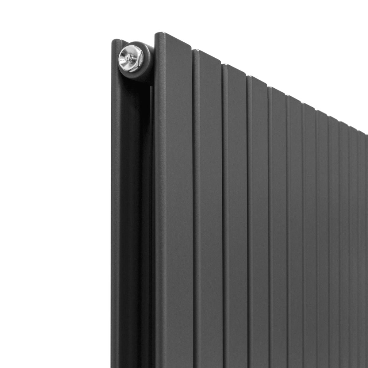 Designer Flat Panel Radiators Anthracite Grey 600mm x 1190mm