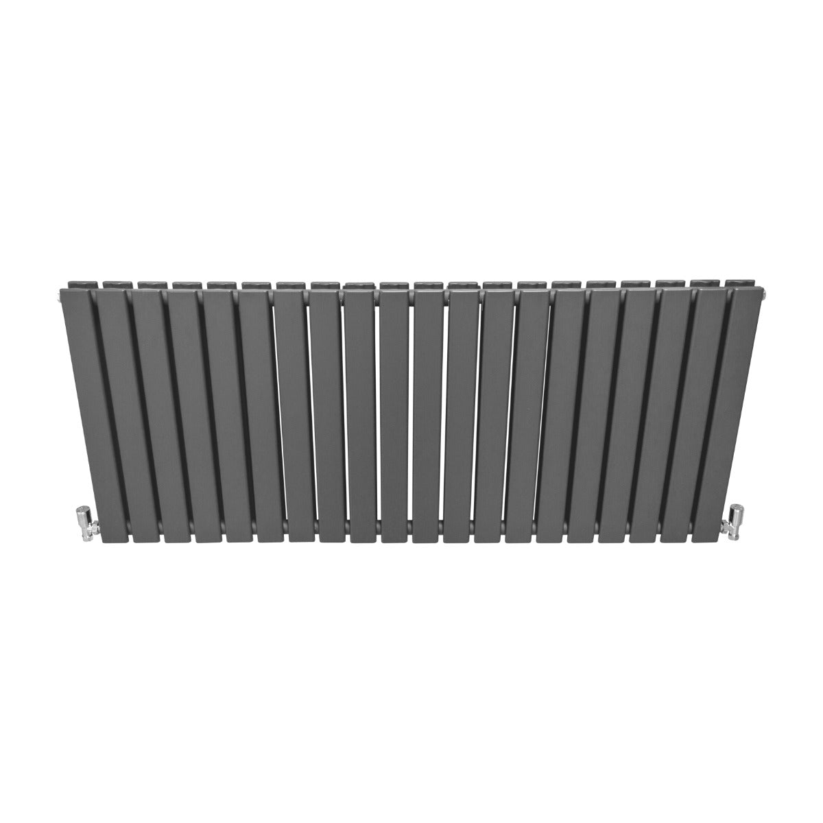 Designer Flat Panel Radiators Anthracite Grey 600mm x 1400mm