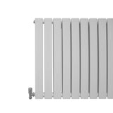 Designer Flat Panel Radiators Gloss White 600mm x 1400mm