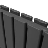 Designer Flat Panel Radiators Anthracite Grey 1600mm x 280mm