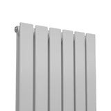 Designer Flat Panel Radiators Gloss White 1600mm x 420mm