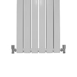 Designer Flat Panel Radiators Gloss White 1600mm x 420mm