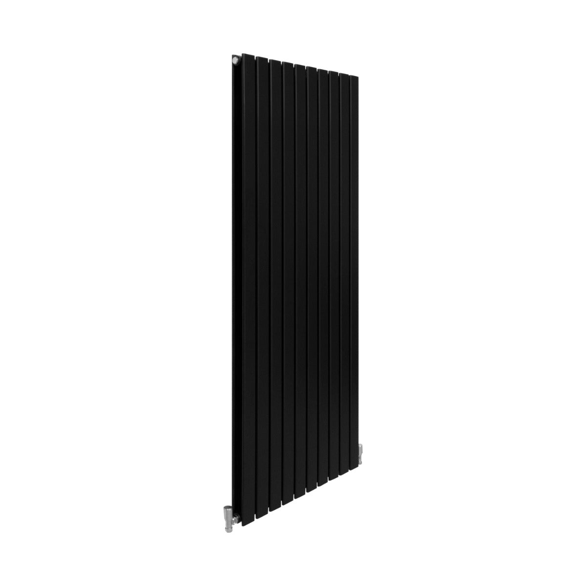 Designer Flat Panel Radiators Matt Black 1600mm x 700mm