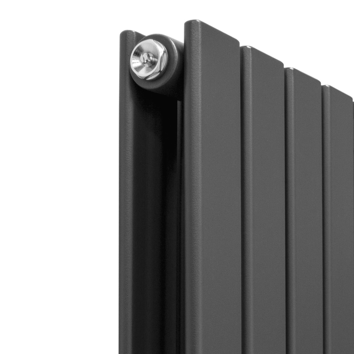 Designer Flat Panel Radiators Anthracite Grey 1800mm x 280mm