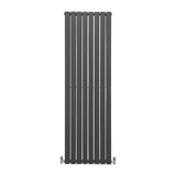 Designer Flat Panel Radiators Anthracite Grey 1800mm x 560mm