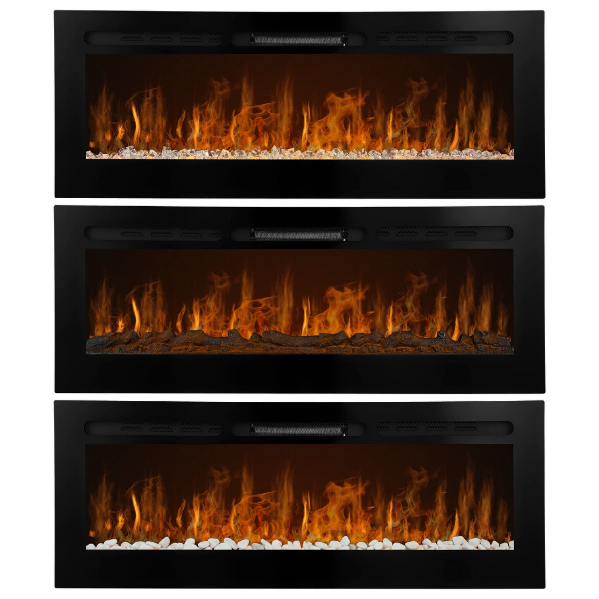 Electric Inset Fireplace 50”