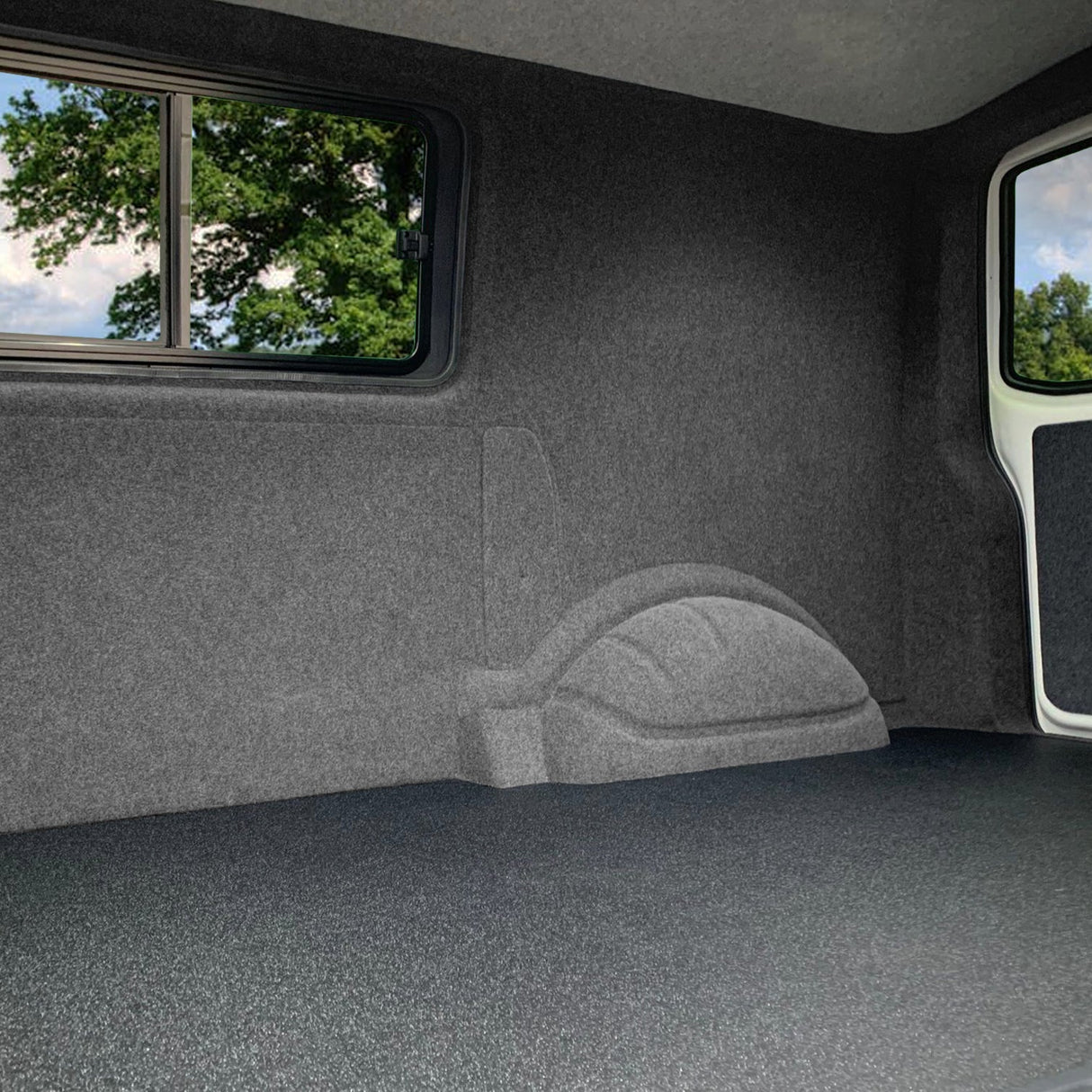 Van Carpet Lining Smoke Grey