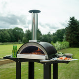 Fresh Grills Free Standing Extra Large Pizza Oven with Prep Stations