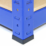 Monster Racking T-Rax Strong Storage Shelves, Blue, 120cm W, 60cm D, Set of 3