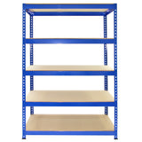 3 x Q-Rax Blue 120 x 50 x 180cm & 2 x Racking Blue 90 x 50 x 180cm