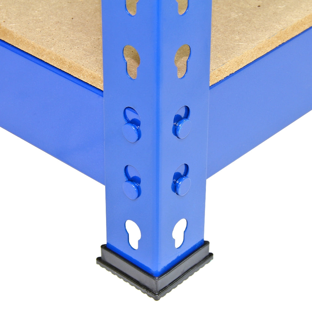 3 x Q-Rax Blue 120 x 50 x 180cm & 2 x Racking Blue 90 x 50 x 180cm