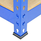 3 x Q-Rax Blue 120 x 50 x 180cm & 2 x Racking Blue 90 x 50 x 180cm