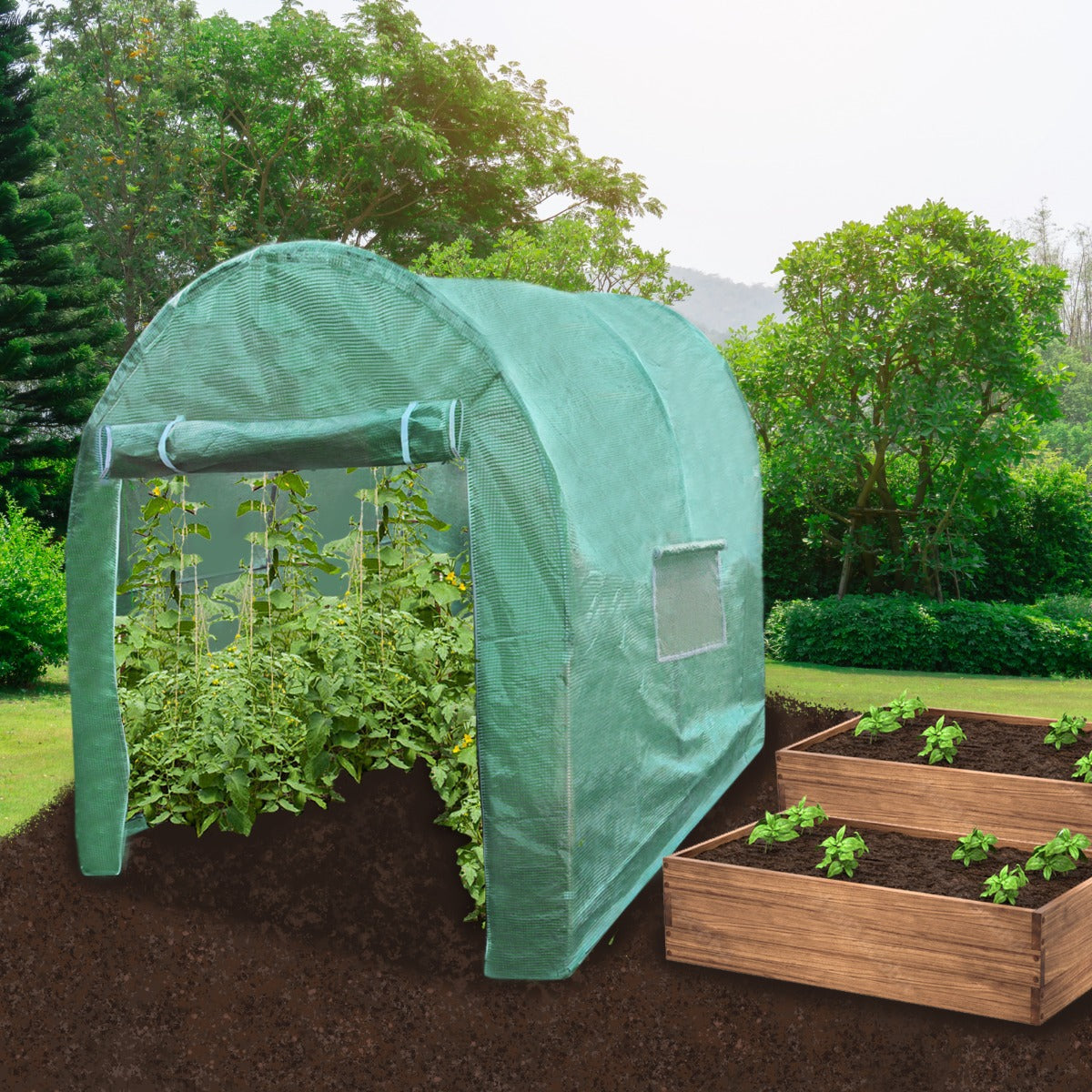 Polytunnel 19mm 2.5m x 2m