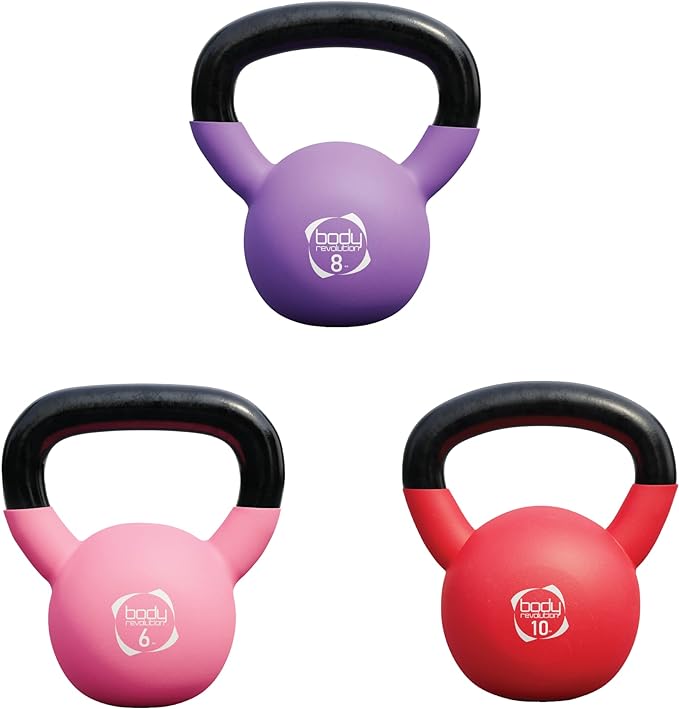 Body Revolution Neoprene Kettlebells 2 kg - 24 kg - Body Revolution