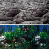 Aquarium Fish Tank & Cabinet with Complete Starter Kit - White Tank & Natural Gravel - EU Plug