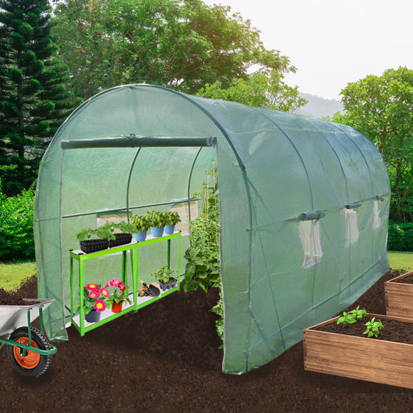 Polytunnel 19mm 5m x 2m with Racking