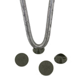 4 x 28" Hairpin Legs - 3 Prong - 12mm - Raw Steel