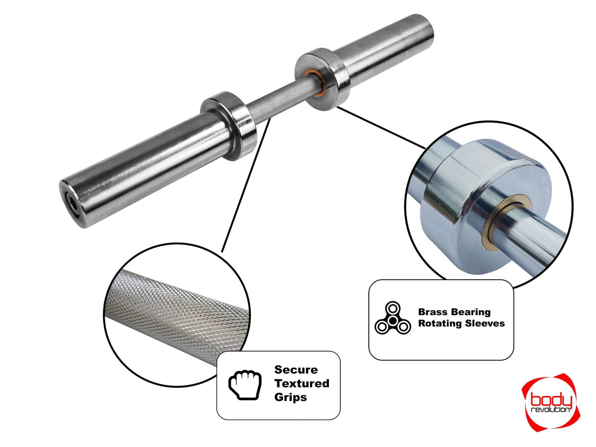 Olympic 2" Dumbbell Bar - Body Revolution