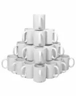 72 White 11oz Mugs & Gift Boxes