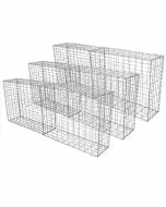 Gabion Baskets 100 x 80 x 30cm / 6 Pack