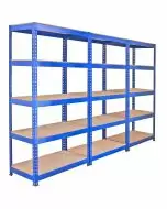 3 x Q-Rax 90 x 50 x 180cm Blue